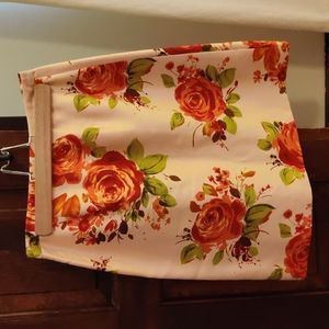 Banana Republic 100% silk A-line skirt